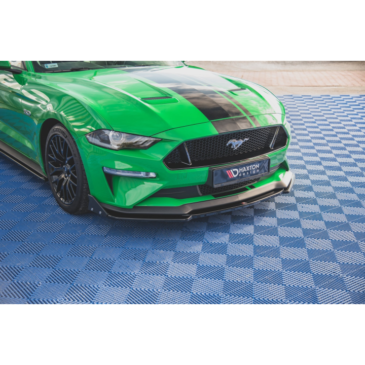 Splitter Przedni V.2 + Flaps Ford Mustang GT Mk6 Facelift