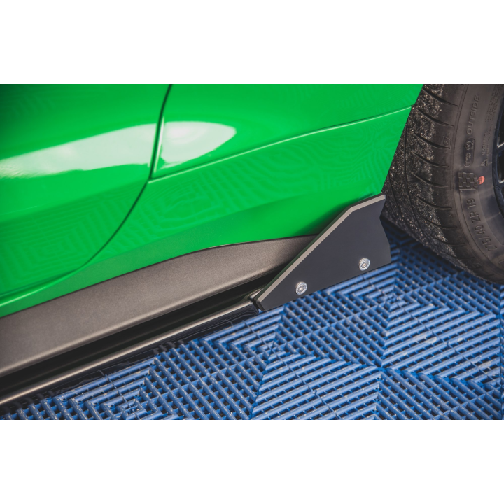 Dokładki Progów + Flaps Ford Mustang GT Mk6 Facelift