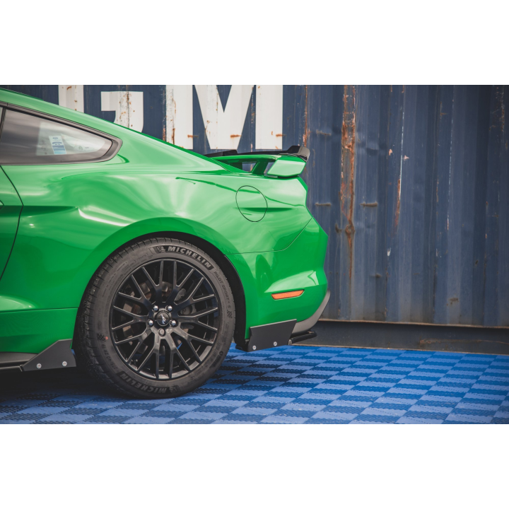 Splittery Tylne Boczne V.1 + Flaps Ford Mustang GT Mk6 Facelift