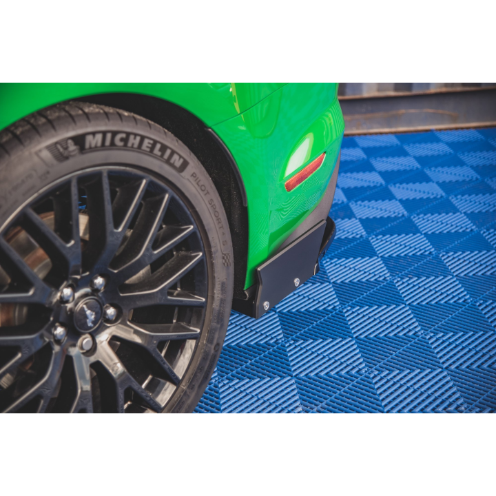 Splittery Tylne Boczne V.1 + Flaps Ford Mustang GT Mk6 Facelift