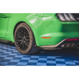 Splittery Tylne Boczne Street Pro V.1 + Flaps Ford Mustang GT Mk6 Facelift
