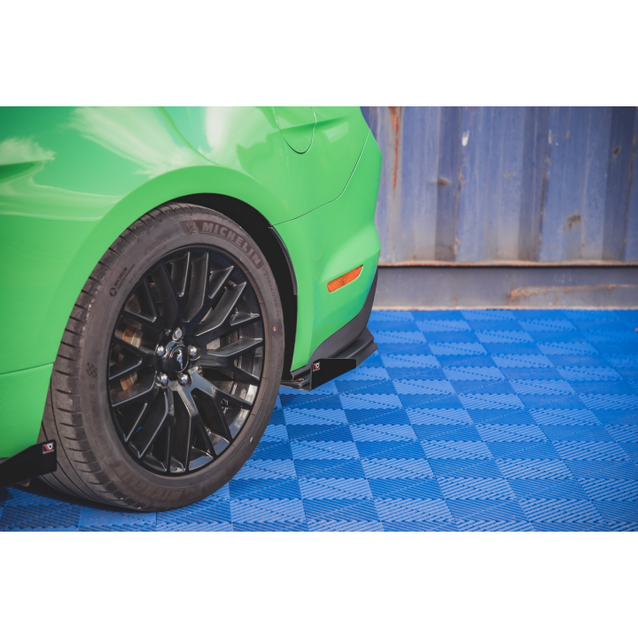 Splittery Tylne Boczne Street Pro V.1 + Flaps Ford Mustang GT Mk6 Facelift