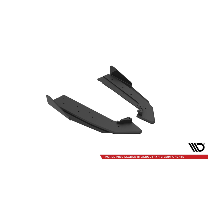 Splittery Tylne Boczne Street Pro V.1 + Flaps Ford Mustang GT Mk6 Facelift