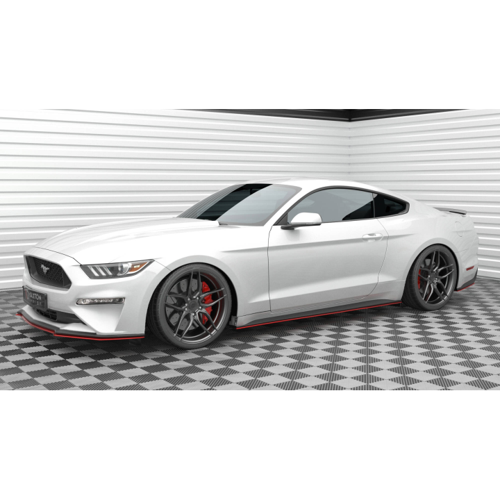Dokładki Progów V.2 Ford Mustang Mk6 Facelift