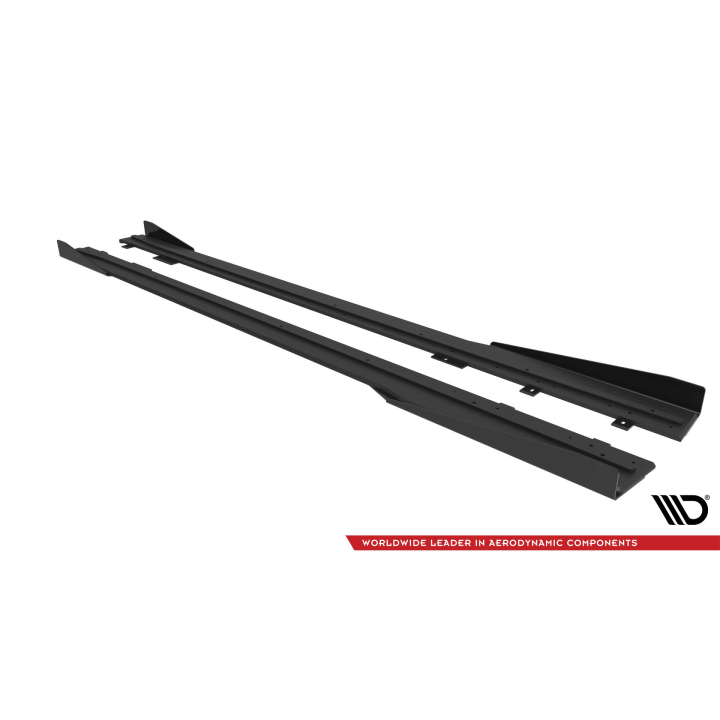 Dokładki progów Street Pro + Flaps Ford Mustang Dark Horse Mk7