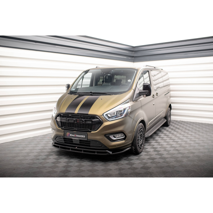 Splitter Przedni V.2 Ford Transit Custom Mk1 Facelift / Tourneo Custom Mk1 Facelift