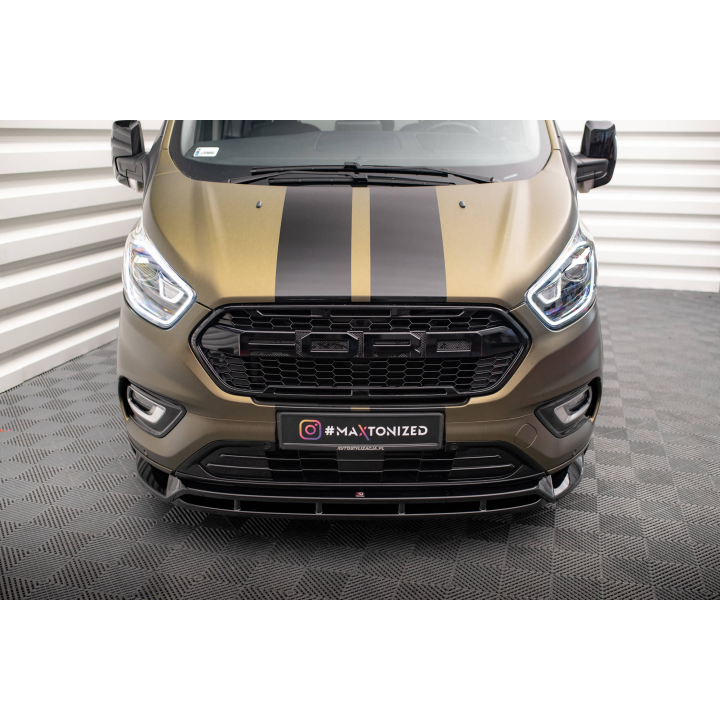 Splitter Przedni V.2 Ford Transit Custom Mk1 Facelift / Tourneo Custom Mk1 Facelift