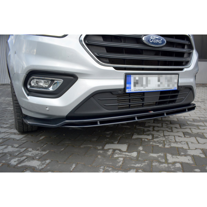 Splitter Przedni V.1 Ford Transit Custom Mk1 Facelift / Tourneo Custom Mk1 Facelift