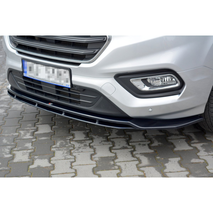 Splitter Przedni V.1 Ford Transit Custom Mk1 Facelift / Tourneo Custom Mk1 Facelift