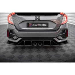 Splittery Tylne Boczne Street Pro V.1 Honda Civic Sport Mk 10 Facelift
