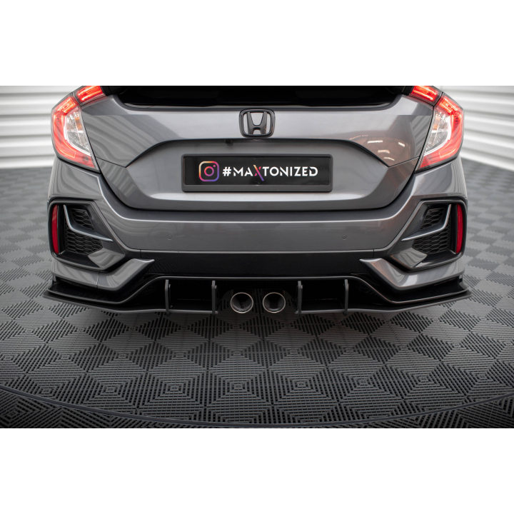 Splittery Tylne Boczne Street Pro V.1 Honda Civic Sport Mk 10 Facelift