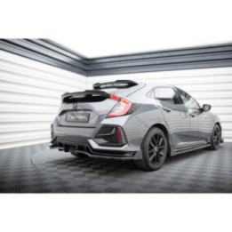 Splitter Tylny V.1 (Z Dyfuzorem) + Flaps Honda Civic Sport Mk 10 Facelift