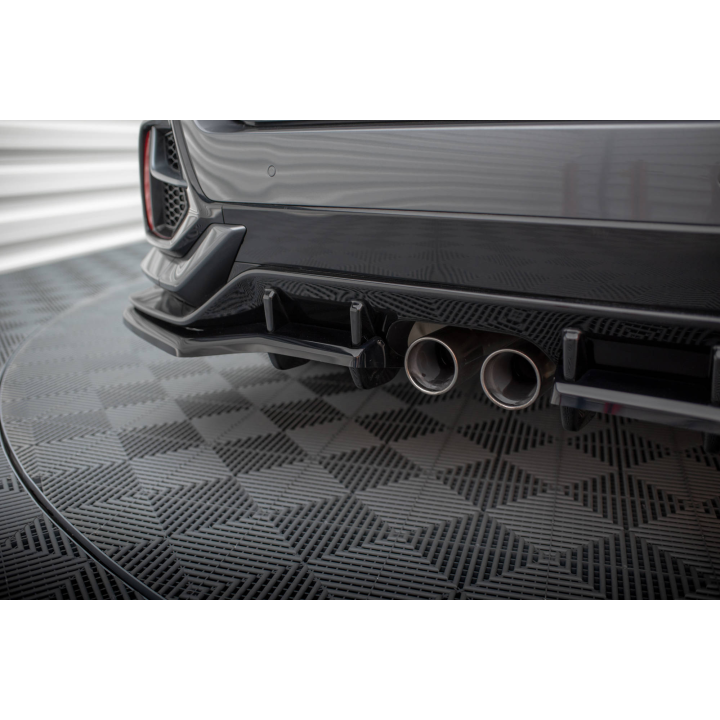 Splitter Tylny V.1 (Z Dyfuzorem) + Flaps Honda Civic Sport Mk 10 Facelift