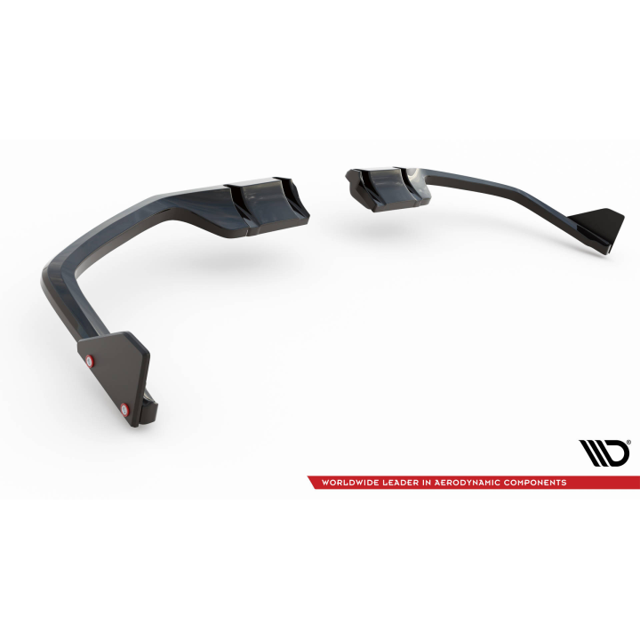 Splitter Tylny V.1 (Z Dyfuzorem) + Flaps Honda Civic Sport Mk 10 Facelift