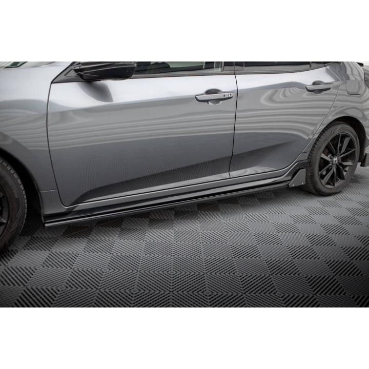 Dokładki Progów + Flaps Honda Civic Sport Mk 10