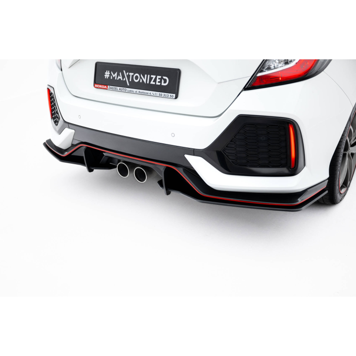 Splittery Tylne Boczne Street Pro Honda Civic Sport Mk 10