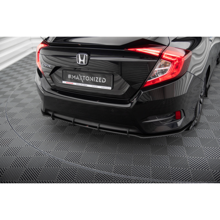 Splittery Tylne Boczne Street Pro + Flaps Honda Civic Mk10