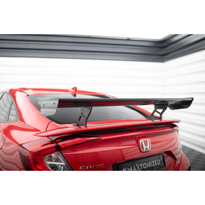 Karbonowy Spoiler Z Wewnętrznymi Wspornikami Honda Civic SI Mk10