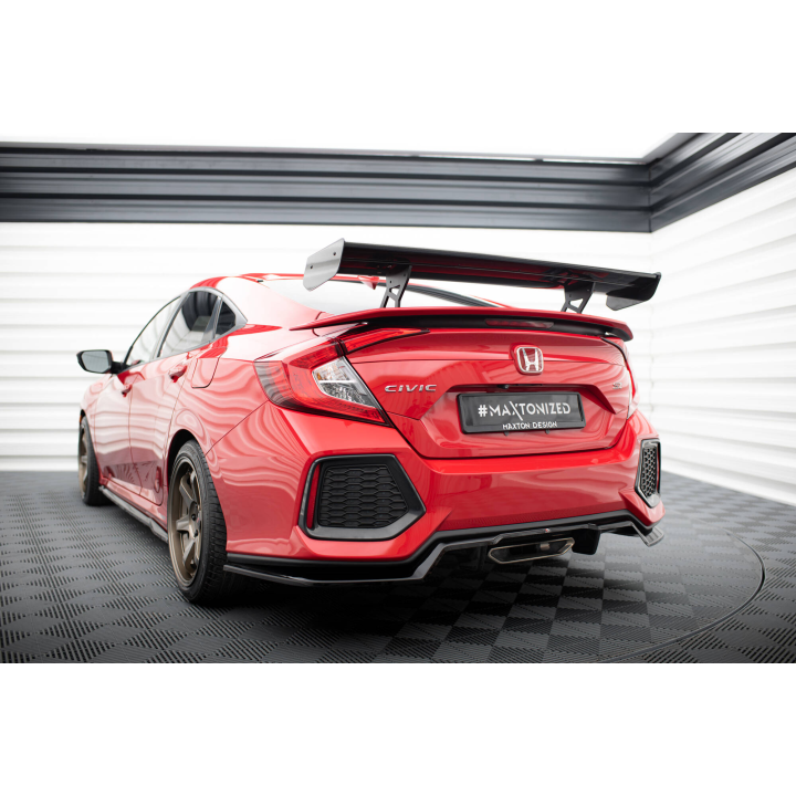 Karbonowy Spoiler Z Wewnętrznymi Wspornikami Honda Civic SI Mk10