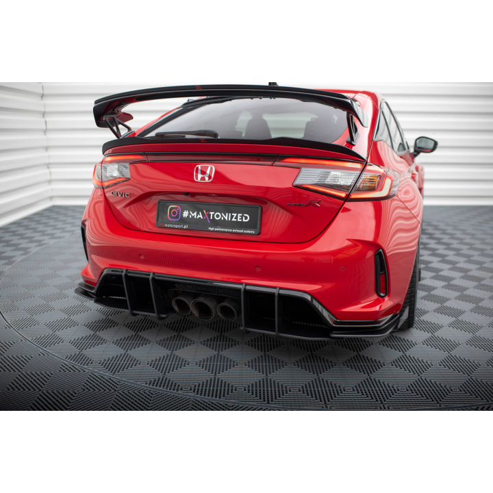 Splittery Tylne Boczne Street Pro + Flaps Honda Civic Type-R Mk 11