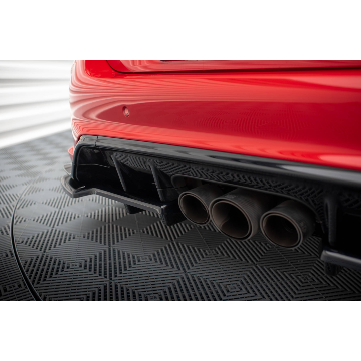 Splitter Tylny (Z Dyfuzorem) V.1 + Flaps Honda Civic Type-R Mk 11