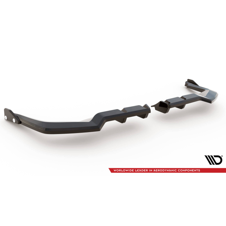 Splitter Tylny (Z Dyfuzorem) V.1 + Flaps Honda Civic Type-R Mk 11