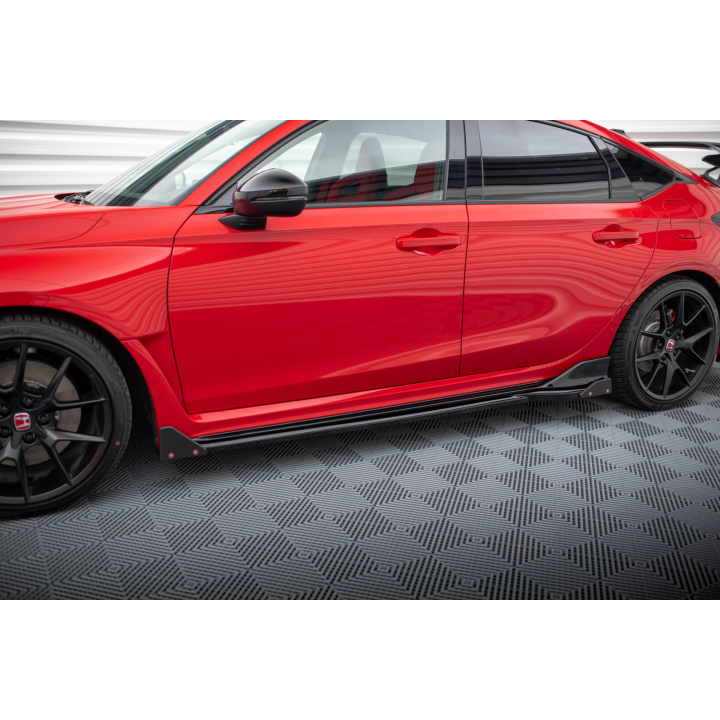 Dokładki Progów V.1 + Flaps Honda Civic Type-R Mk 11