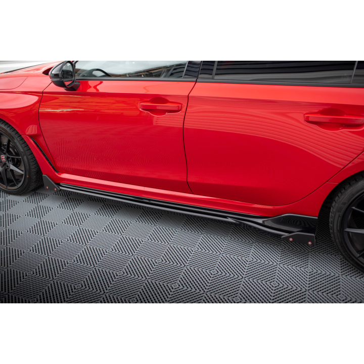 Dokładki Progów V.1 + Flaps Honda Civic Type-R Mk 11