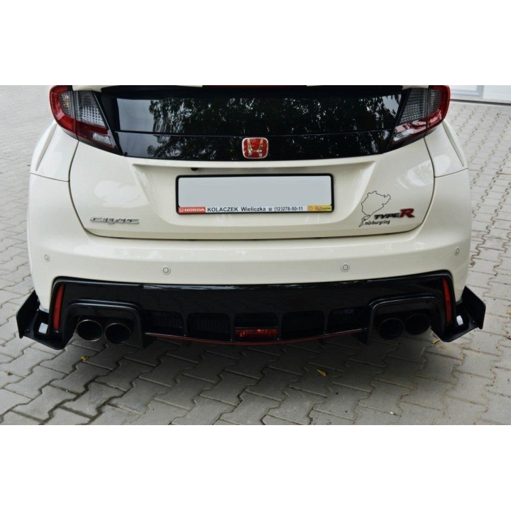 Splittery Tylne Boczne Racing Honda Civic IX Type R