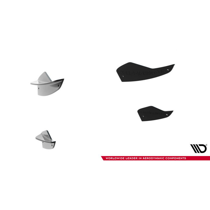Canards(owiewki przedniego zderzaka) Hyundai Elantra N Mk7