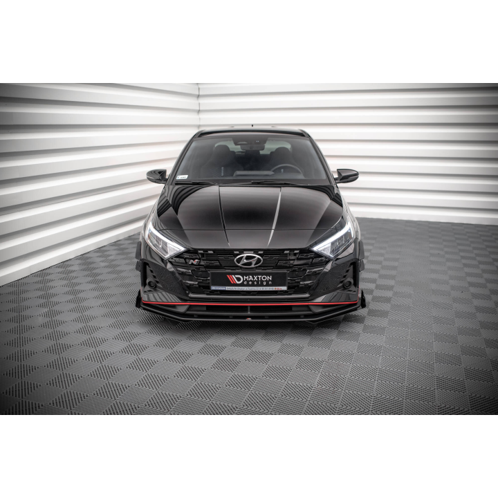 Splitter Przedni Street Pro V.1  + Flaps Hyundai I20 N Mk3