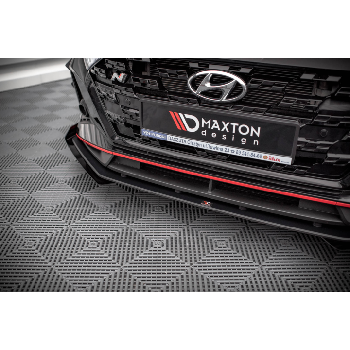 Splitter Przedni Street Pro V.1  + Flaps Hyundai I20 N Mk3