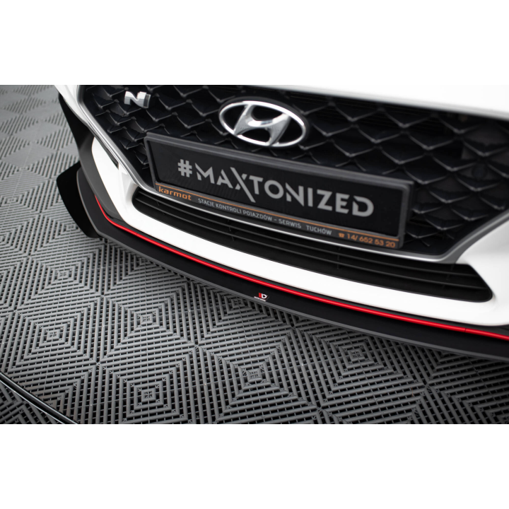 Splitter Przedni Street Pro + Flaps Hyundai I30 N Mk3 Hatchback / Fastback