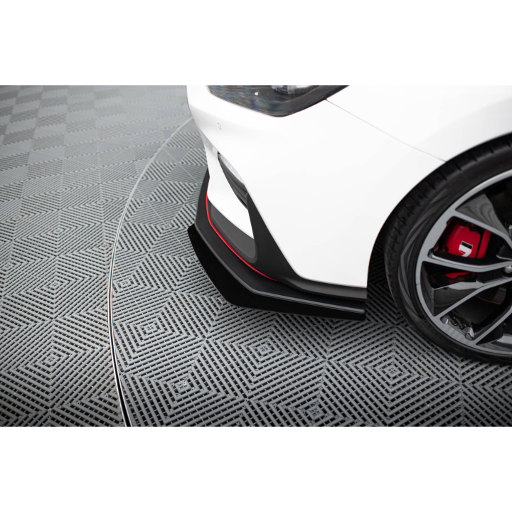 Splitter Przedni Street Pro + Flaps Hyundai I30 N Mk3 Hatchback / Fastback