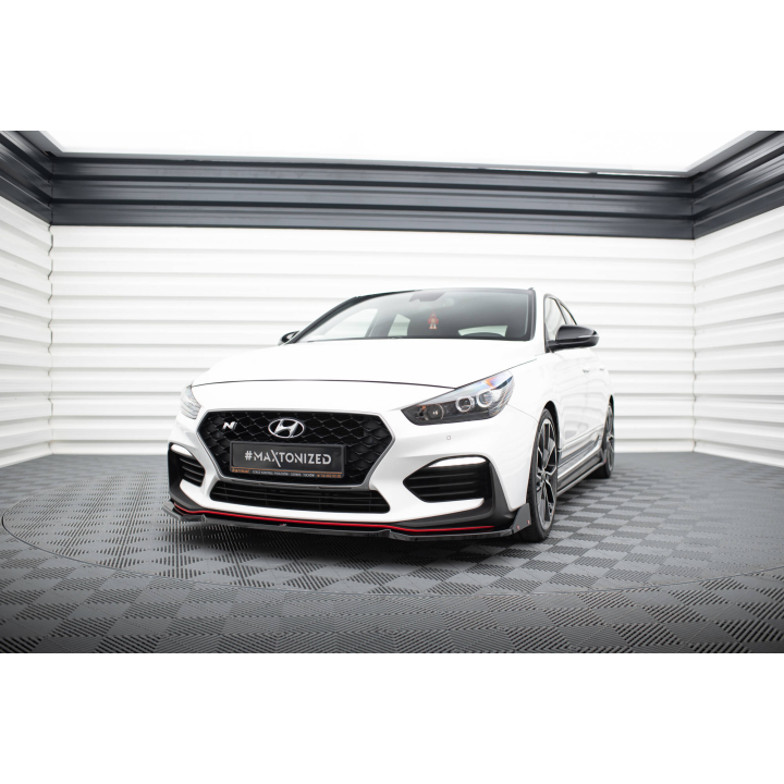 Splitter Przedni V.6 + Flaps Hyundai I30 N Mk3 Hatchback/Fastback
