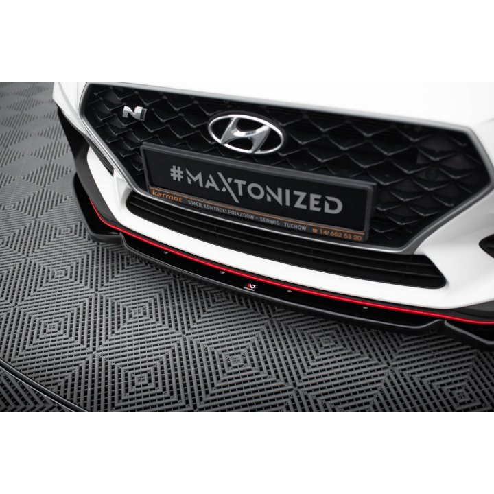 Splitter Przedni V.6 + Flaps Hyundai I30 N Mk3 Hatchback/Fastback