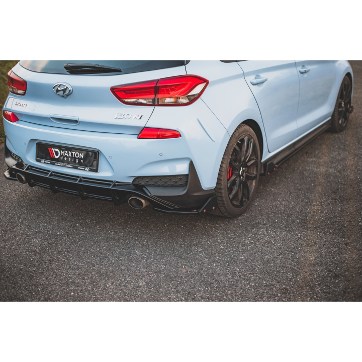 Splittery Tylne Boczne V.7 + Flaps Hyundai I30 N Mk3 Hatchback
