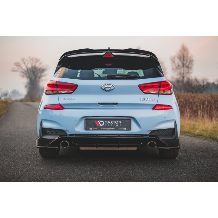Splittery Tylne Boczne V.7 + Flaps Hyundai I30 N Mk3 Hatchback
