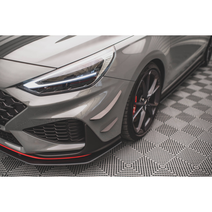 Canards(owiewki przedniego zderzaka) Hyundai I30 N / I30 N-Line Hatchback/Fastback Mk3 Facelift