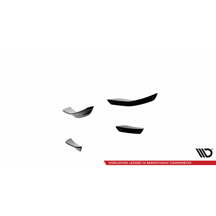 Canards(owiewki przedniego zderzaka) Hyundai I30 N / I30 N-Line Hatchback/Fastback Mk3 Facelift