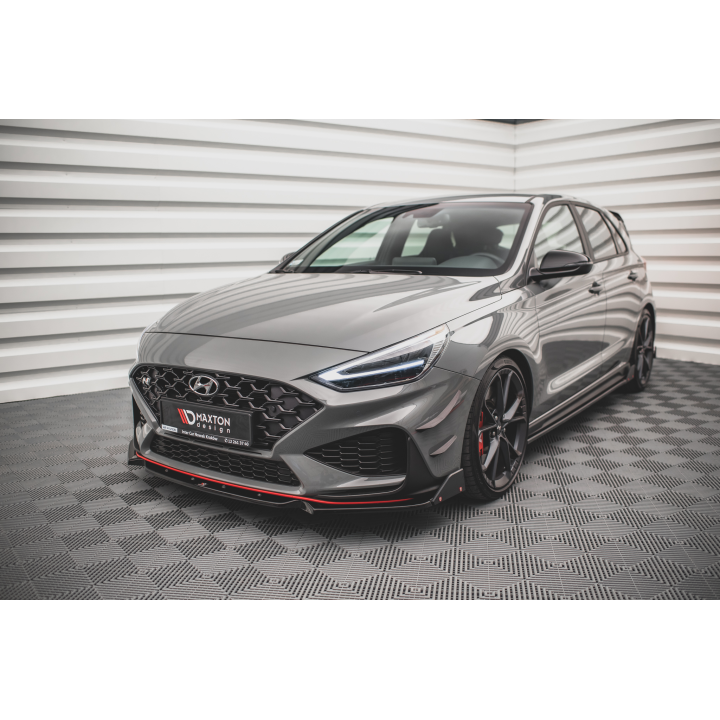 Splitter Przedni V.1 + Flaps Hyundai I30 N / I30 N-Line Hatchback/Fastback Mk3 Facelift