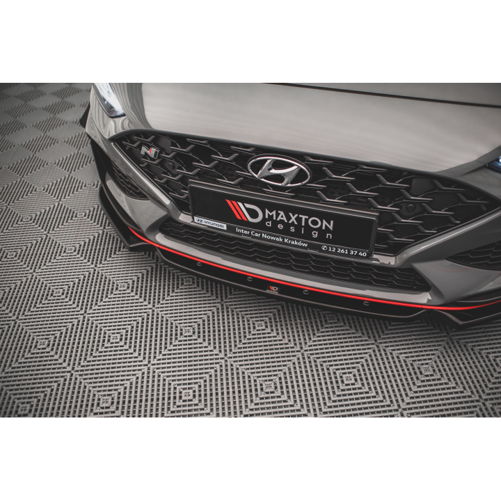 Splitter Przedni V.1 + Flaps Hyundai I30 N / I30 N-Line Hatchback/Fastback Mk3 Facelift