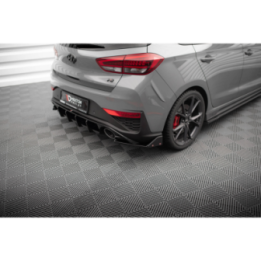 Splittery Tylne Boczne V.4 + Flaps Hyundai I30 N Hatchback Mk3 Facelift