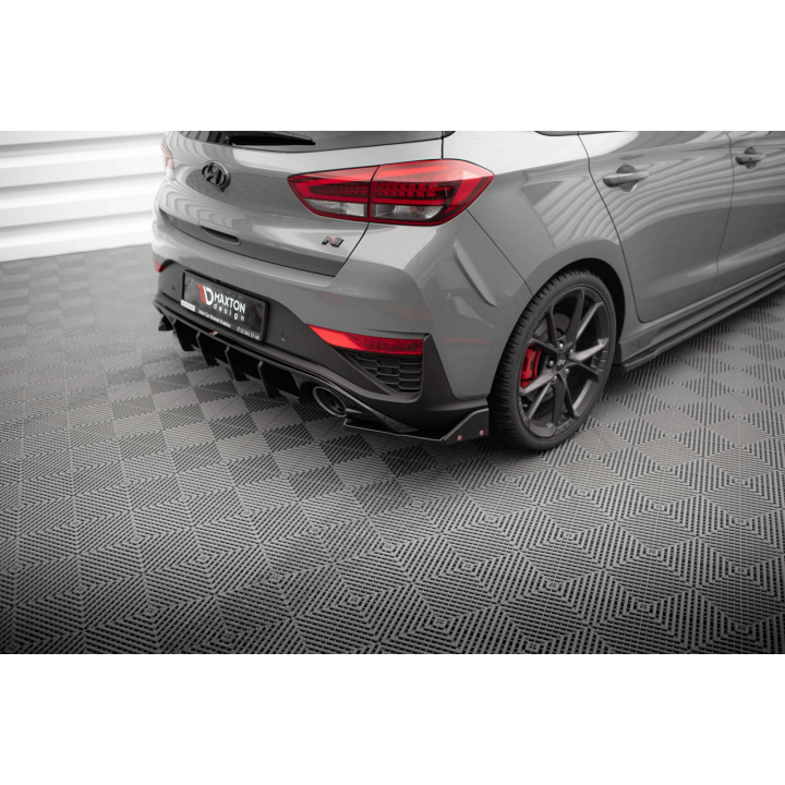 Splittery Tylne Boczne V.4 + Flaps Hyundai I30 N Hatchback Mk3 Facelift