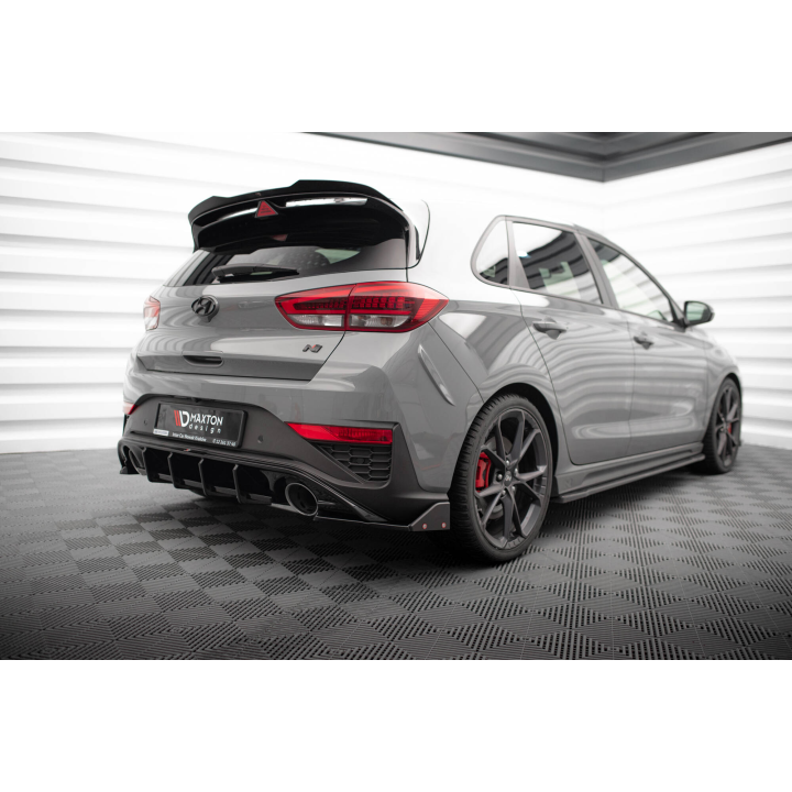 Splittery Tylne Boczne V.4 + Flaps Hyundai I30 N Hatchback Mk3 Facelift