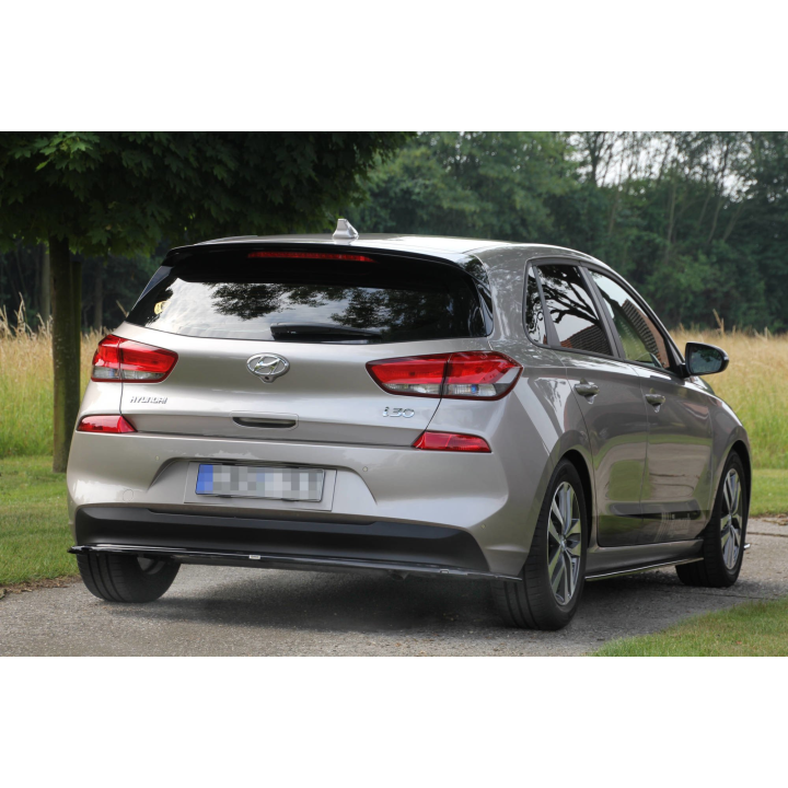 Splitter Tylny (BEZ DYFUZORA) HYUNDAI I30 MK3 HATCHBACK