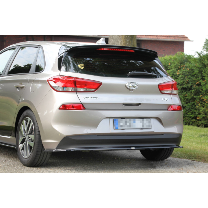 Splitter Tylny (BEZ DYFUZORA) HYUNDAI I30 MK3 HATCHBACK
