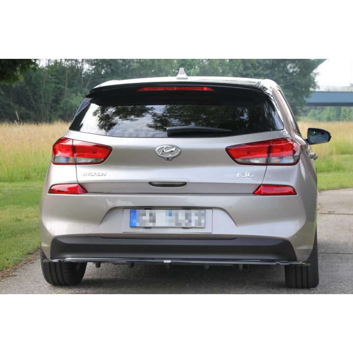 Splitter Tylny (Z DYFUZOREM) HYUNDAI I30 MK3 HATCHBACK