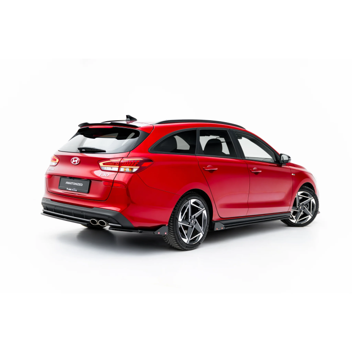 Splittery Tylne Boczne V.2 + Flaps Hyundai I30 N-Line Wagon Mk3 Facelift