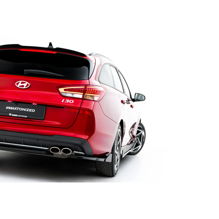 Splittery Tylne Boczne V.2 + Flaps Hyundai I30 N-Line Wagon Mk3 Facelift